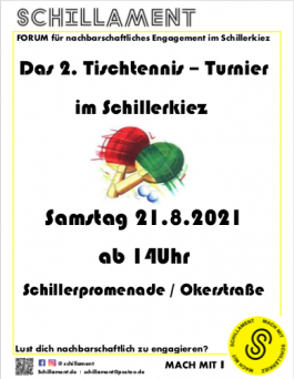 2 Tischtennis-Turnier